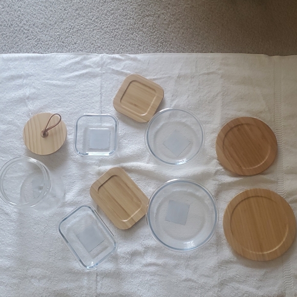 10pc. The Spring Shop Glass Containers - Picture 2 of 13